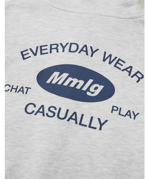 MMLG（エムエムエルジー）の「[Mmlg] SIMBOLPLAY HOOD ZIPUP (ASH GREY)（パーカー・レディース・その他・X-LARGE/LARGE/MEDIUM/SMALL）」の8枚目の写真