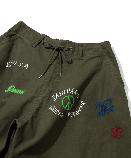 Universal Style Wear（ユニバーサルスタイルウェア）の「Universal Style Wear/ユニバーサルスタイルウェア　RAKUGAKI bazooka pants（その他パンツ・メンズ・カーキ/ブラック系その他2・X-LARGE/MEDIUM/LARGE）」の6枚目の写真