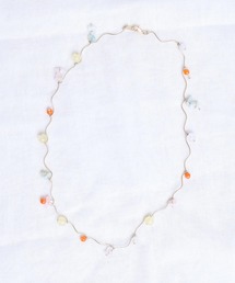 l'atelier du savon（アトリエドサボン）の「くねくねカラフル石のネックレス（ネックレス）」