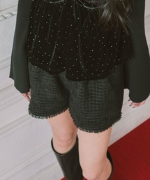 archives | フリンジツイードショートパンツ(その他パンツ)