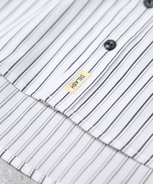 DILASH（ディラッシュ）の「【オケージョン】スタンド衿シャツ（シャツ/ブラウス・キッズ・ストライプ/アイボリー・80/90/100/110/120/130/140）」の12枚目の写真