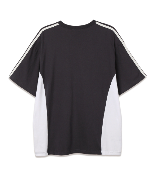 VANNWORKS（バンワークス）の「スポーティブロックコアVネック半袖Tシャツ (VS0033) チャコール（Tシャツ/カットソー・レディース・その他・XX-LARGE/MEDIUM/SMALL/X-LARGE/LARGE）」の2枚目の写真