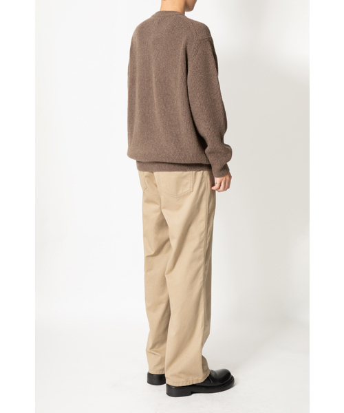 HORLISUN(ホーリーサン)の「Northyork Crewneck Heavy Knit Melange Brown(ニット/セーター・レディース・その他・LARGE/MEDIUM)」の7枚目の写真