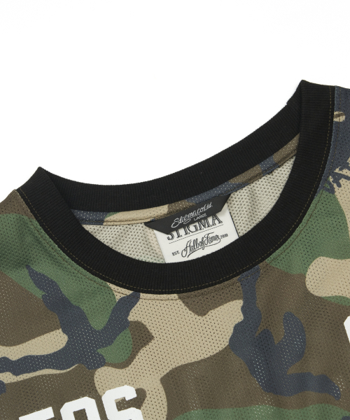 STIGMA（スティグマ）の「メッシュオーバーサイズTシャツカモフラージュ（Tシャツ/カットソー・メンズ・その他・MEDIUM/LARGE/X-LARGE）」の3枚目の写真