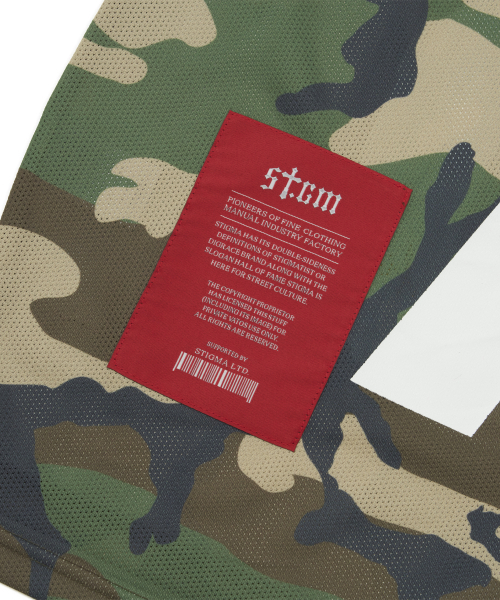 STIGMA（スティグマ）の「メッシュオーバーサイズTシャツカモフラージュ（Tシャツ/カットソー・メンズ・その他・MEDIUM/LARGE/X-LARGE）」の10枚目の写真