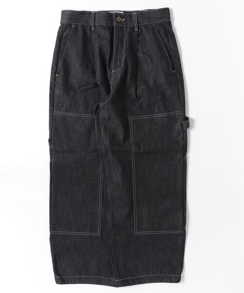 WudgeBoy（ワッジボーイ）の「Two tone pocket jeans（デニムパンツ・メンズ・ブラック/インディゴブルー・LARGE/MEDIUM/SMALL）」の2枚目の写真