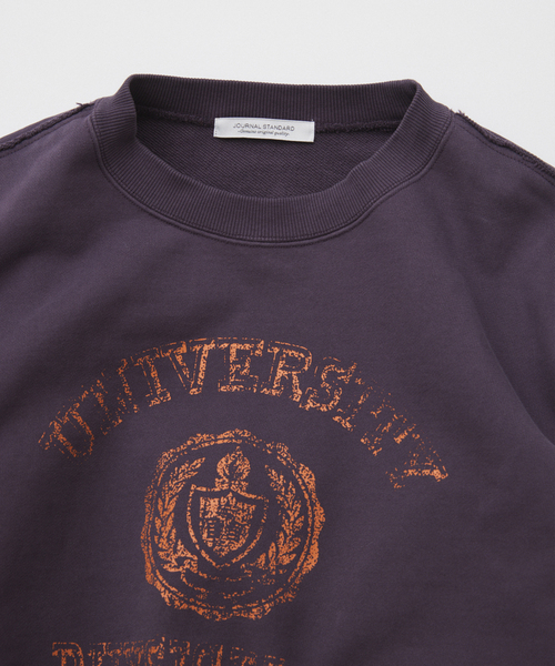 ジャーナルスタンダード（JOURNAL STANDARD）/ブロークン プリント クルーネック スウェット ブロークン プリント クルーネック スウェット（スウェット）｜JOURNAL