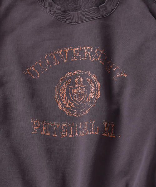 JOURNAL STANDARD（ジャーナルスタンダード）の「ブロークン プリント クルーネック スウェット（スウェット・メンズ・アイボリー/サックスブルー/ブラックミックス・MEDIUM/LARGE）」の7枚目の写真