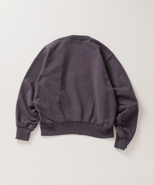 JOURNAL STANDARD（ジャーナルスタンダード）の「ブロークン プリント クルーネック スウェット（スウェット・メンズ・アイボリー/サックスブルー/ブラックミックス・MEDIUM/LARGE）」の8枚目の写真