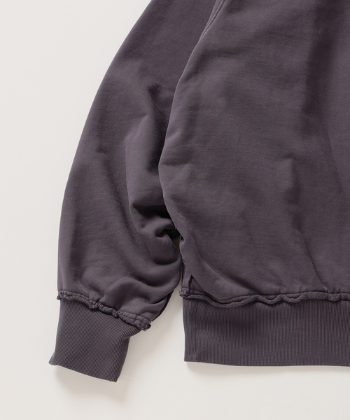 JOURNAL STANDARD（ジャーナルスタンダード）の「ブロークン プリント クルーネック スウェット（スウェット・メンズ・アイボリー/サックスブルー/ブラックミックス・MEDIUM/LARGE）」の9枚目の写真