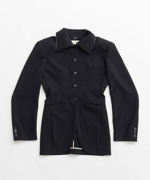 PRANK PROJECT（プランクプロジェクト）の「【2026Spring Pre-Order】デタッチャブルカラージャケット / Detachable Collar Jacket（その他アウター・レディース・ブラック/カーキ・FREE）」の20枚目の写真