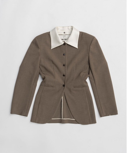 PRANK PROJECT（プランクプロジェクト）の「【2026Spring Pre-Order】デタッチャブルカラージャケット / Detachable Collar Jacket（その他アウター・レディース・ブラック/カーキ・FREE）」の18枚目の写真