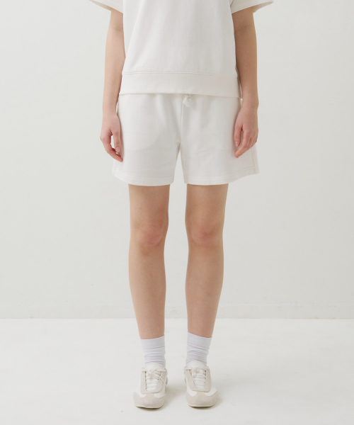 FIELDERS(フィールダーズ)の「SWEAT BANDING SHORTS IVORY(その他パンツ・レディース・その他・FREE)」の1枚目の写真