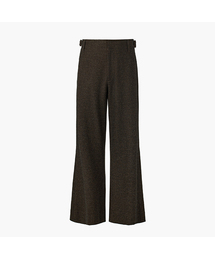 KUME（クメ）の「Men Wool Blend Wide Pants, Brown（スラックス）」