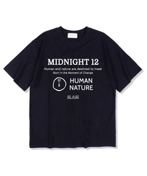 MIDネイチャー 半袖Tシャツ ネイビー