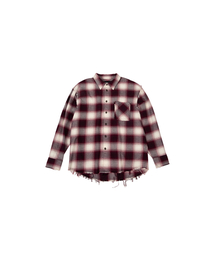 MEA（メア）の「VINTAGE CHECK SHIRT [RED]（シャツ/ブラウス）」