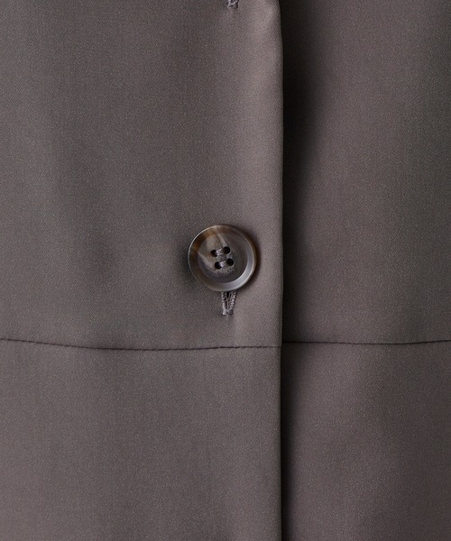 Lui's（ルイス）の「袖口レースアップシャツジャケット（シャツ/ブラウス・レディース・ブラック/グレー・FREE）」の22枚目の写真