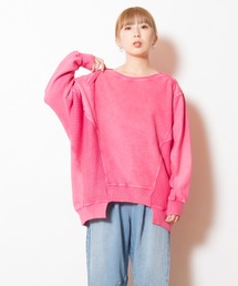 OSMOSIS | 裏毛切替プルオーバー(ニット/セーター)