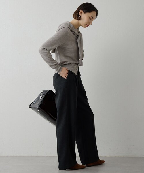 THE PAUSE（ザ ポーズ）の「【THE PAUSE】ツイードタックパンツ（その他パンツ・レディース・ブラック/ライトグレー・FREE）」の20枚目の写真