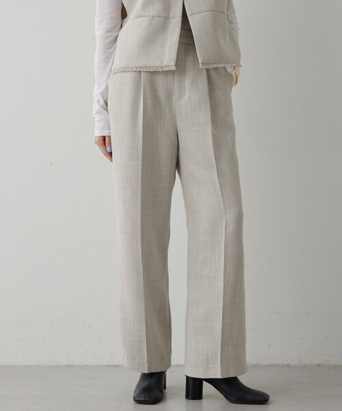 THE PAUSE（ザ ポーズ）の「【THE PAUSE】ツイードタックパンツ（その他パンツ・レディース・ブラック/ライトグレー・FREE）」の19枚目の写真