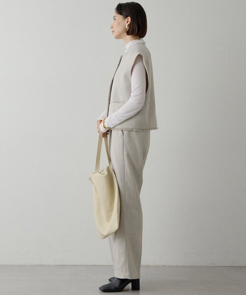 THE PAUSE（ザ ポーズ）の「【THE PAUSE】ツイードタックパンツ（その他パンツ・レディース・ブラック/ライトグレー・FREE）」の11枚目の写真