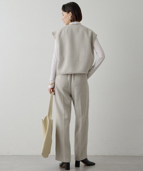 THE PAUSE（ザ ポーズ）の「【THE PAUSE】ツイードタックパンツ（その他パンツ・レディース・ブラック/ライトグレー・FREE）」の12枚目の写真