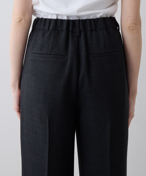 THE PAUSE（ザ ポーズ）の「【THE PAUSE】ツイードタックパンツ（その他パンツ・レディース・ブラック/ライトグレー・FREE）」の7枚目の写真