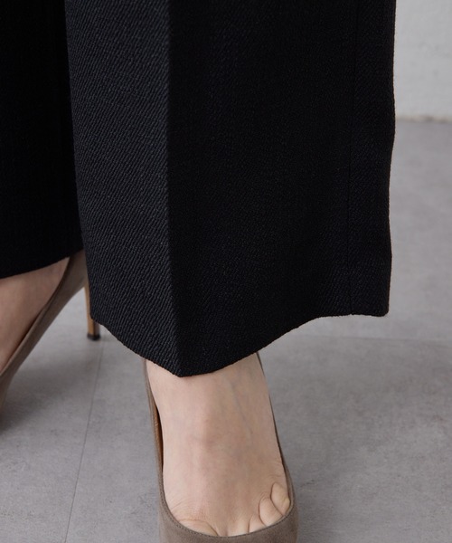 THE PAUSE（ザ ポーズ）の「【THE PAUSE】ツイードタックパンツ（その他パンツ・レディース・ブラック/ライトグレー・FREE）」の10枚目の写真