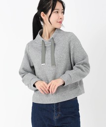 新品タグ付き！ストロベリーフィールズ  アクアスムース パーカー風プルオーバー STRAWBERRY-FIELDS（ストロベリーフィールズ）の「アクアスムース