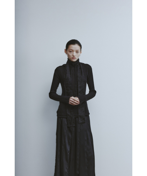 YOUTH(ユース)の「Hooded Knit Top - Black(パーカー・レディース・その他・SMALL/MEDIUM)」の5枚目の写真
