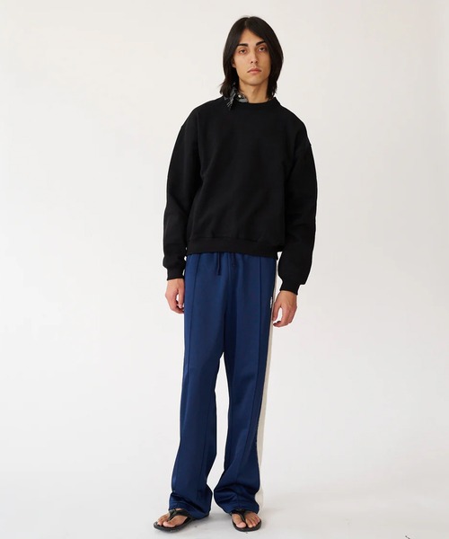 Stockholm Surfboard Club(ストックホルムサーフボードクラブ)の「Stockholm Surfboard Club/ストックホルムサーフボードクラブ トレーナー スウェット クルーネック Back Logo Sweatshirt(スウェット・メンズ・ブラック・S/M/L)」の5枚目の写真