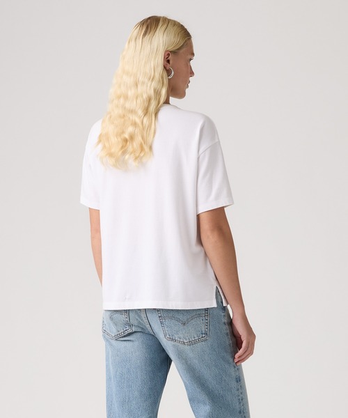 Levi's(リーバイス)の「Levi's/リーバイス ヴィンテージ ショートスリーブTシャツ(Tシャツ/カットソー・レディース・ホワイト・M/S/XS)」の2枚目の写真