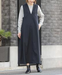 FORK&SPOON | FORK&SPOON　キャリーマンジャンパースカート(ワンピース)