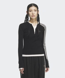 adidas（アディダス）の「プレミアム 3S ボタン クルー スウェット / トレーナー / アディダスオリジナルス adidas Originals（ニット/セーター）」