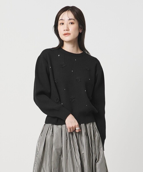 3D ビジュー プルオーバーニット（ニット/セーター）｜UNITED ARROWS