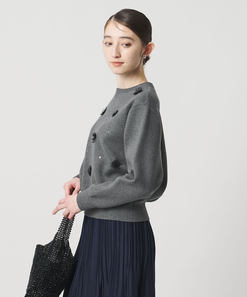 3D ビジュー プルオーバーニット（ニット/セーター）｜UNITED ARROWS