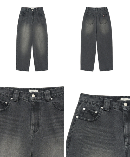 Big Unionの「クラシックビッグバギーデニムパンツ(ブラック)(デニムパンツ・メンズ・その他・M/S/L)」の14枚目の写真