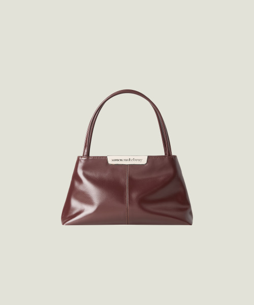 MUCU AND EBONY(ムクアンドエボニー)の「Clam Bag _ Brick Brown(トートバッグ・レディース・その他・FREE)」の2枚目の写真