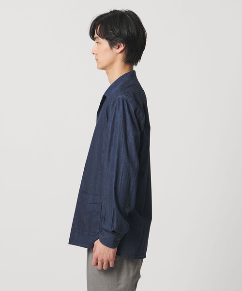 デニム オープンカラー シャツ（シャツ/ブラウス）｜UNITED ARROWS
