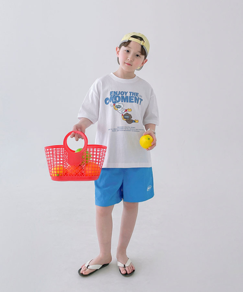 BERRYCLOSET(ベリークローゼット)の「エンジョイ シュノーケリング バンパルティ(Tシャツ/カットソー・レディース・ホワイト・7号/9号/11号/13号/15号/17号/19号)」の5枚目の写真