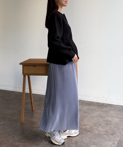 Chez toi（シェトワ）の「ペプラムジップジャケット（ブルゾン・レディース・アイボリー/ブラック/ライム・FREE）」の16枚目の写真