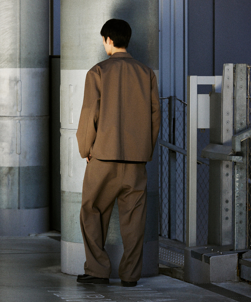 JOURNAL STANDARD（ジャーナルスタンダード）の「TW ツイル フィールド ダブル ジャケット（その他アウター・メンズ・チャコールグレー/チョコ/ブラック・LARGE/MEDIUM/SMALL）」の5枚目の写真