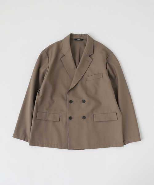 JOURNAL STANDARD（ジャーナルスタンダード）の「TW ツイル フィールド ダブル ジャケット（その他アウター・メンズ・チャコールグレー/チョコ/ブラック・LARGE/MEDIUM/SMALL）」の13枚目の写真