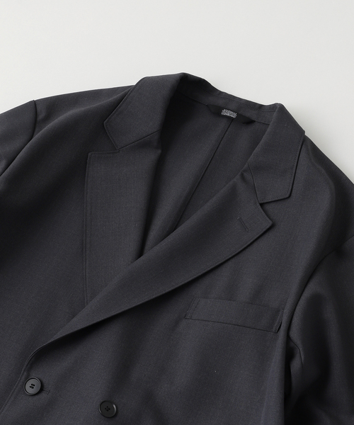 JOURNAL STANDARD（ジャーナルスタンダード）の「TW ツイル フィールド ダブル ジャケット（その他アウター・メンズ・チャコールグレー/チョコ/ブラック・LARGE/MEDIUM/SMALL）」の16枚目の写真