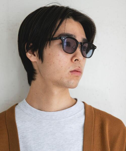 URBAN RESEARCH DOORS（アーバンリサーチドアーズ）の「ウェリントンフレーム/QC SABAE（メガネ・メンズ・ブラック/グレー・-）」の6枚目の写真