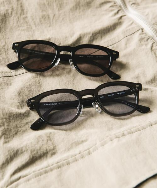 URBAN RESEARCH DOORS（アーバンリサーチドアーズ）の「ウェリントンフレーム/QC SABAE（メガネ・メンズ・ブラック/グレー・-）」の14枚目の写真