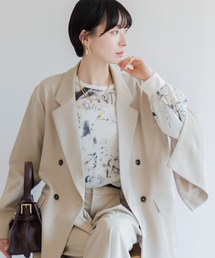 ROSIEE 袖スリットダブルジャケット