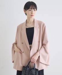 ROSIEE 袖スリットダブルジャケット