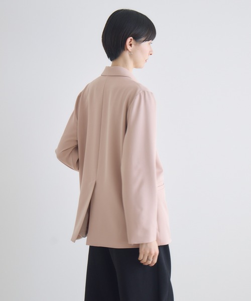 Paradise Picnic（パラダイスピクニック）の「ROSIEE 袖スリットダブルジャケット（テーラードジャケット・レディース・ピンク/ブラック/ベージュ・FREE）」の12枚目の写真