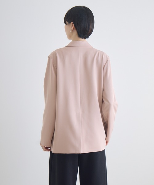 Paradise Picnic（パラダイスピクニック）の「ROSIEE 袖スリットダブルジャケット（テーラードジャケット・レディース・ピンク/ブラック/ベージュ・FREE）」の13枚目の写真